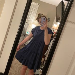 Time And True Ruffle Dress